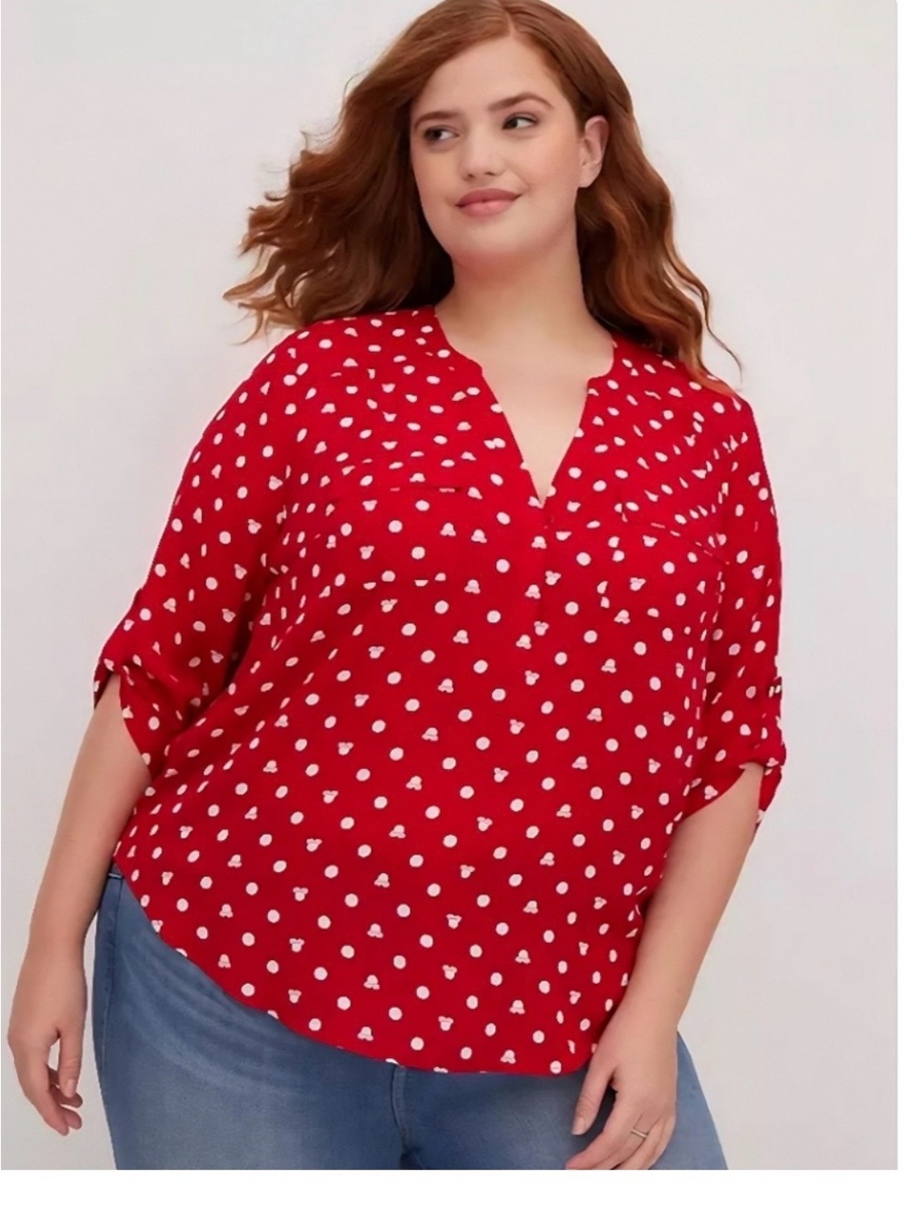 Torrid Minnie Mouse top